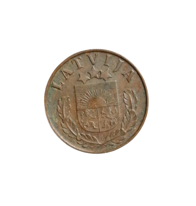 Letonia 1 Santims 1937 KM 10 NO UNC